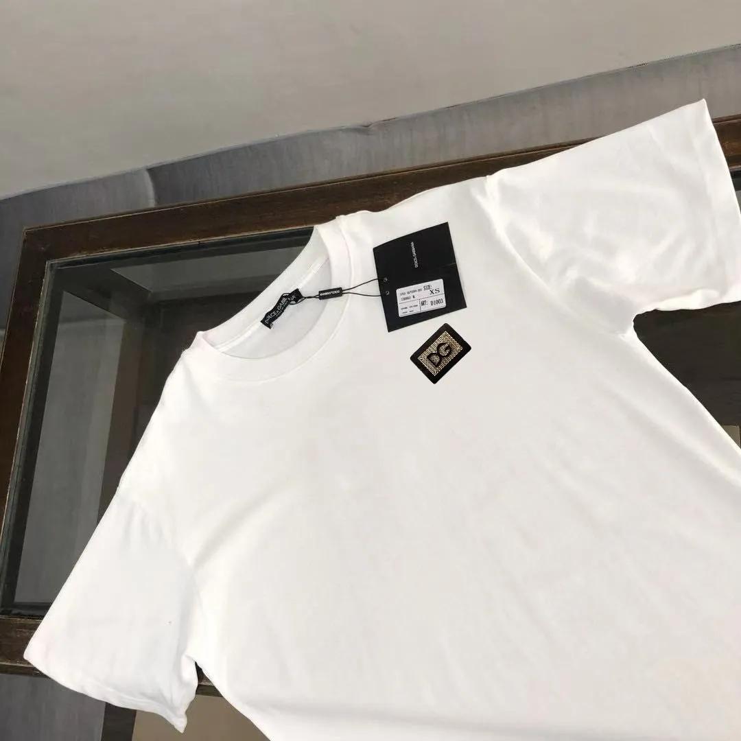 ，Dolce&gabbana Same Style T ！ DG Logo ！ ！ Breathable ， 。Premium ， ！ Same Style！ ：Black White Size：S-xx L